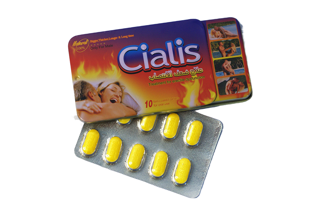 Biljni Cialis – tabla i blister od 10 tableta.