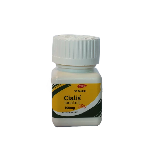 Cialis tadalafil – bočica od 30 tableta po 100 mg.