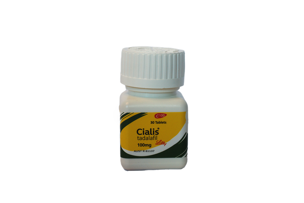 Cialis tadalafil – bočica od 30 tableta po 100 mg.