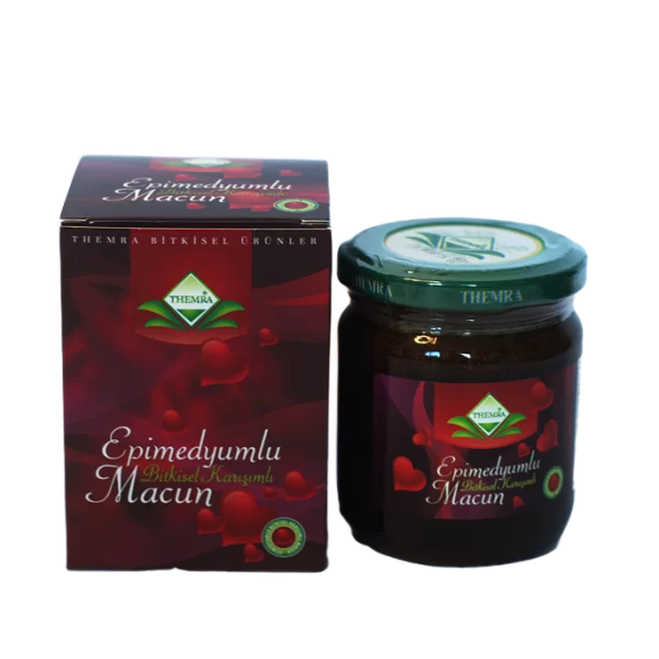 Macun Med 240g – kutija Themra Epimedyumlu Macun i tegla.