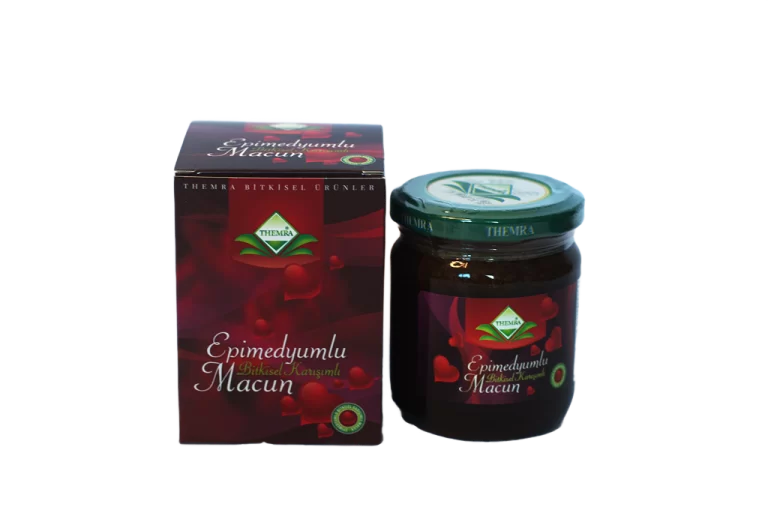 Macun Med 240g – kutija Themra Epimedyumlu Macun i tegla.