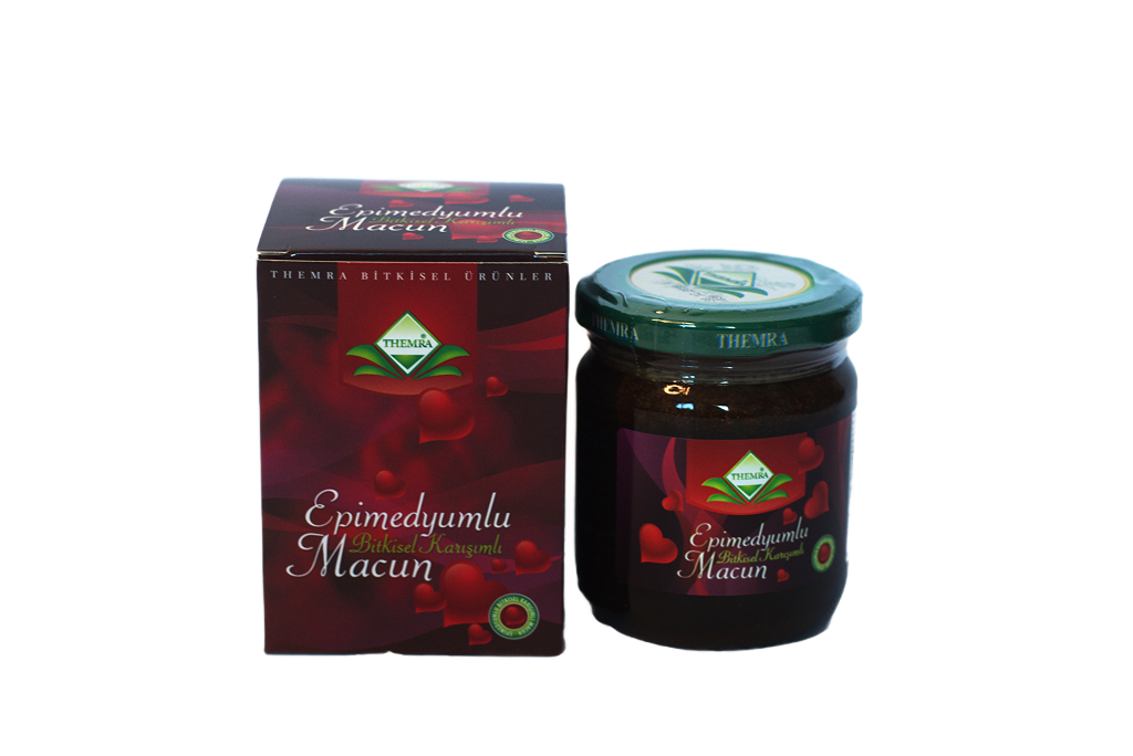Macun Med 240g – kutija Themra Epimedyumlu Macun i tegla.