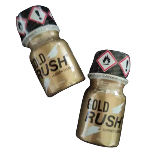 Poppers Gold Rush – dve bočice 10 ml.