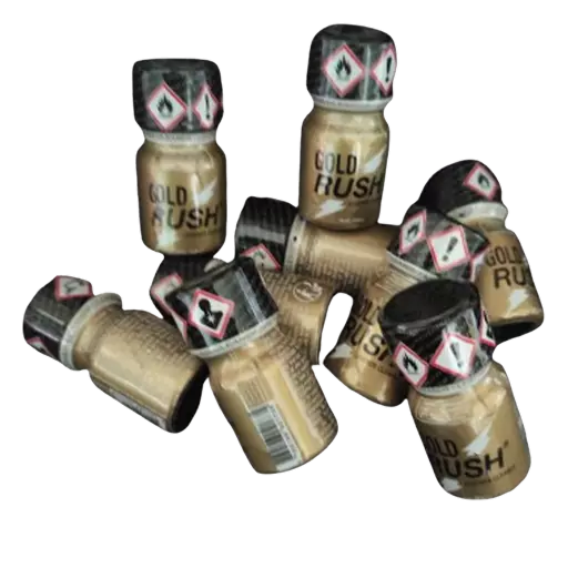 Poppers Gold Rush – grupa bočica 10 ml.
