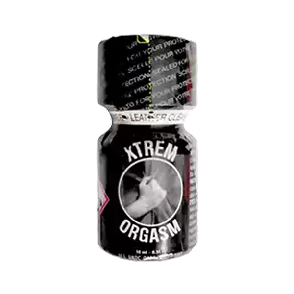 Poppers Xtream Orgasm 10 ml – bočica Leather Cleaner.
