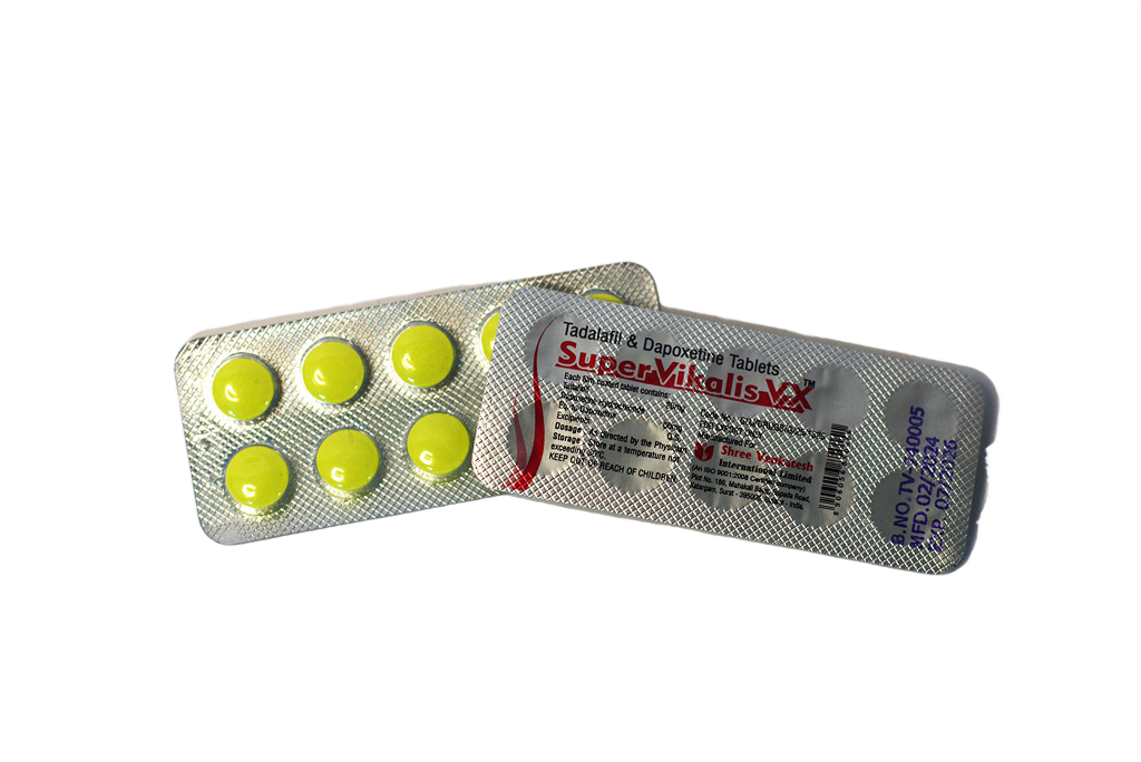 Blister pakovanje Super Vikalis VX 80mg – tablete se uzimaju oralno, uz čašu vode.