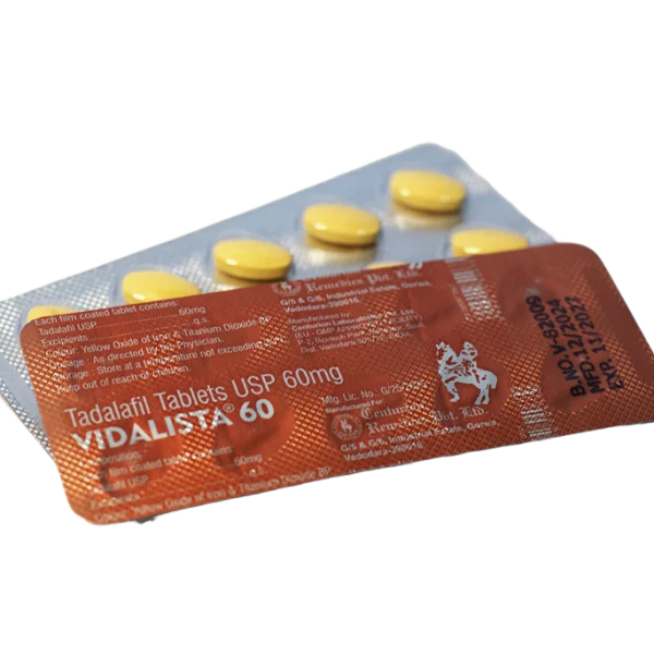 Vidalista 60 mg – blister sa vidljivom deklaracijom Tadalafil Tablets USP 60 mg.